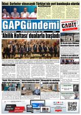 GAP GÜNDEMİ