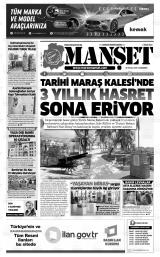 KAHRAMANMARAŞ MANŞET