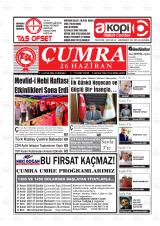 ÇUMRA 26 HAZİRAN
