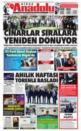 NİĞDE ANADOLU HABER